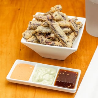 Purple Sweet Potato Tempura