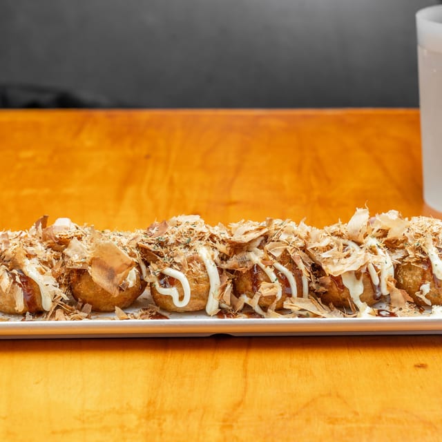 Takoyaki.