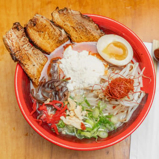 Cheese Chashu Tonkotsu Ramen
