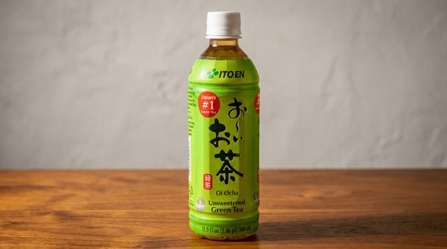 Bottled Cold Green Tea.