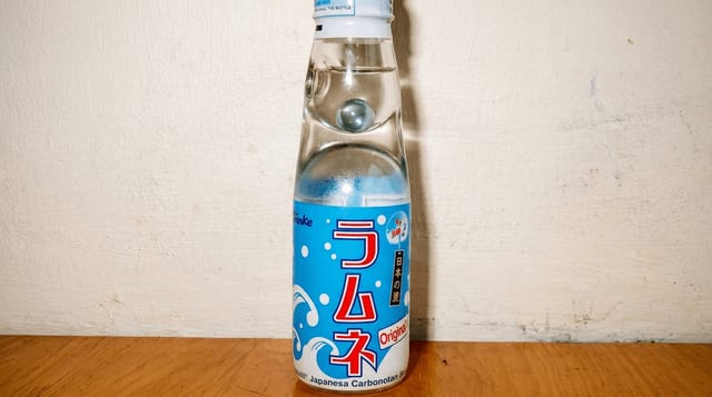 Ramune (Japanese Soda).